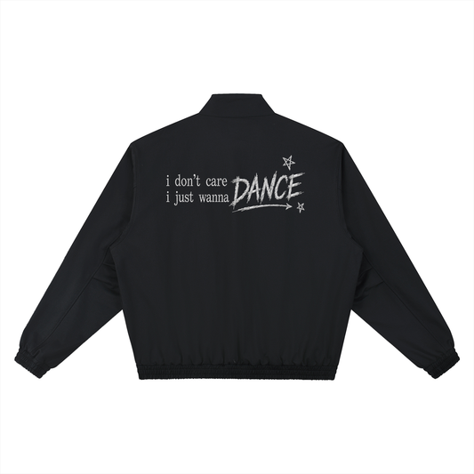 "gracie" stand collar bomber jacket